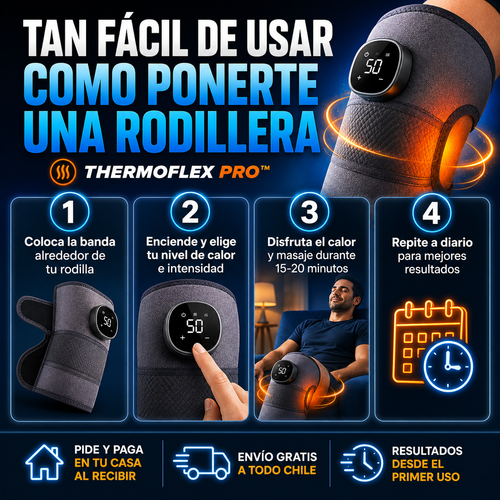 ThermoFlex™ - Masaje térmico diario que cuida tus articulaciones y mejora tu bienestar