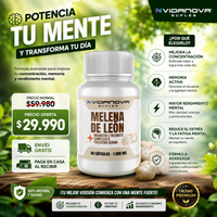 MENTEFORTE™ -  Potencia la concentración, memoria activa y mayor rendimiento mental